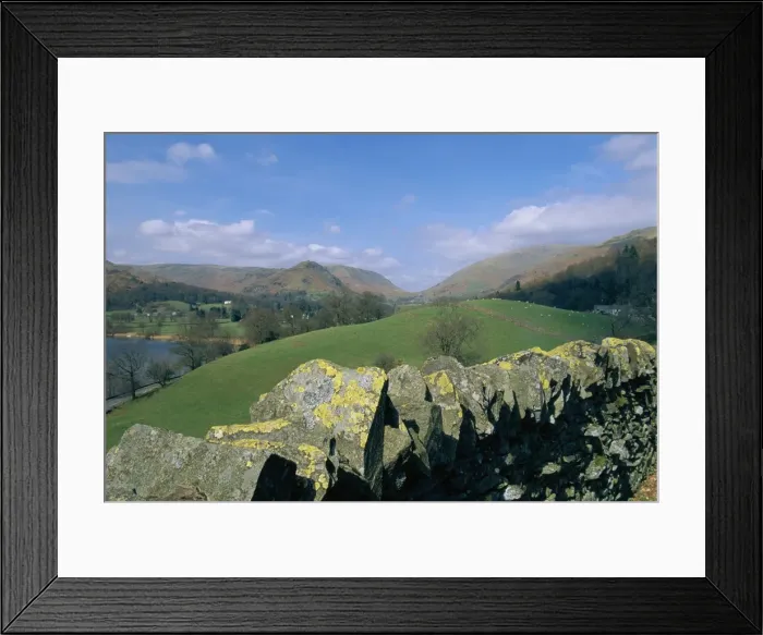 Framed Print : Wall detail, Lake District-Rydal, Cumbria, England Framed Print : Wall detail, Lake District-Rydal, Cumbria, England