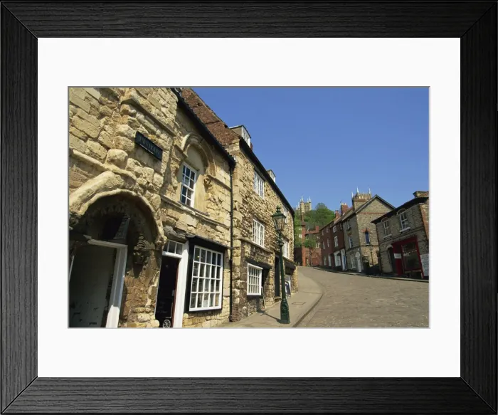 Framed Print : Jews Court, Steep Hill, Lincoln, Lincolnshire, England, United Kingdom, Europe Framed Print : Jews Court, Steep Hill, Lincoln, Lincolnshire, England, United Kingdom, Europe