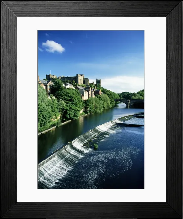 Framed Print : Durham centre and River Wear, Durham, County Durham, England, United Kingdom, Europe Framed Print : Durham centre and River Wear, Durham, County Durham, England, United Kingdom, Europe