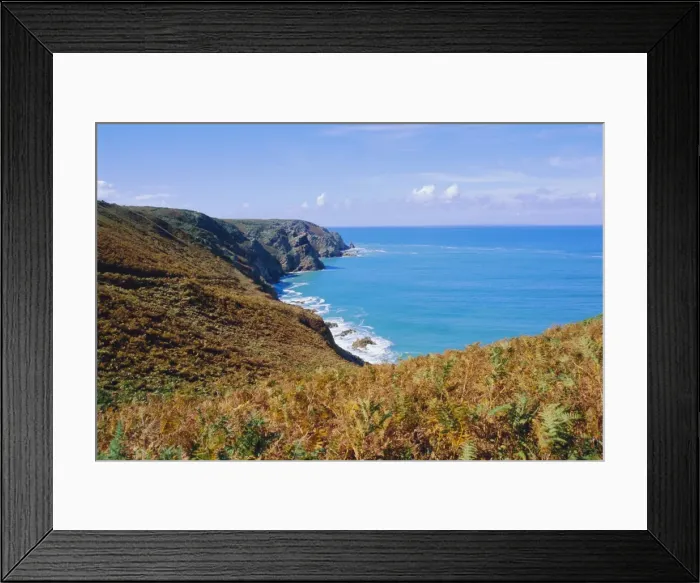 Framed Print : Grosnez Point, St. Ouens, Jersey, Channel Islands, UK Framed Print : Grosnez Point, St. Ouens, Jersey, Channel Islands, UK