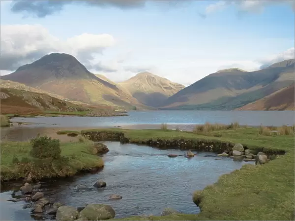 Lake Wastwater, Great Gable, Scafell, Scafell Pike, Yewbarrow, Lake District National Park