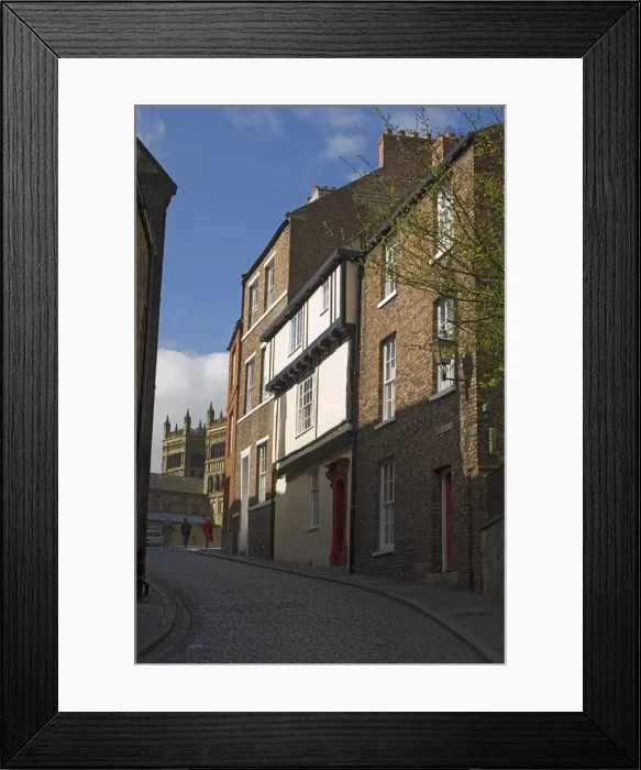 Framed Print : Owengate, Cathedral precinct, Durham City, Co. Durham, England, United Kingdom, Europe Framed Print : Owengate, Cathedral precinct, Durham City, Co. Durham, England, United Kingdom, Europe