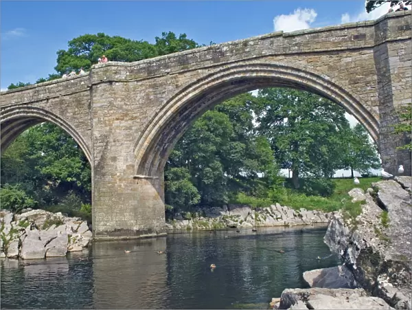 Devils Bridge, Kirkby Lonsdale, Cumbria, England, United Kingdom, Europe