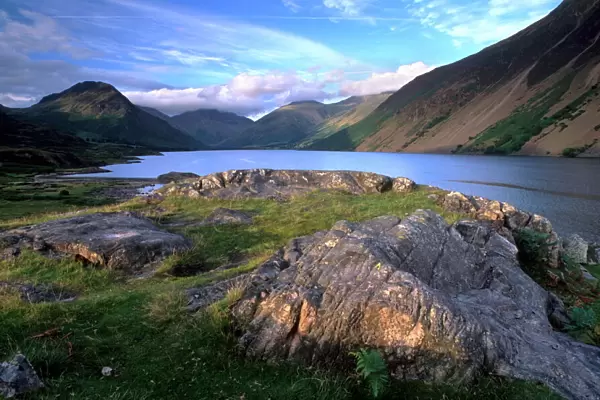 Wast Water and The Screes on right, Lake District National Park, Cumbria