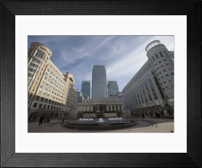 Framed Print : Canary Wharf, Docklands, London, England, United Kingdom, Europe Framed Print : Canary Wharf, Docklands, London, England, United Kingdom, Europe