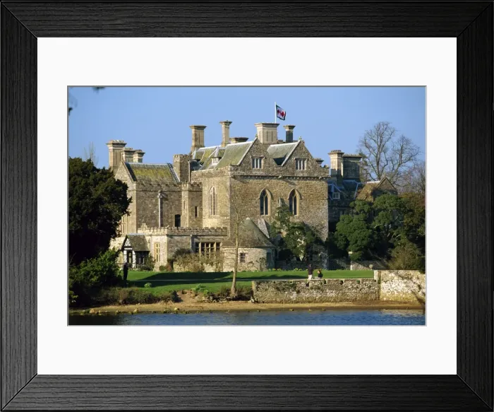 Framed Print : Beaulieu Abbey, given by King Henry VIII to the Montagu family during the 16th century dissolution of the monasteries, Hampshire, England, United Framed Print : Beaulieu Abbey, given by King Henry VIII to the Montagu family during the 16th century dissolution of the monasteries, Hampshire, England, United