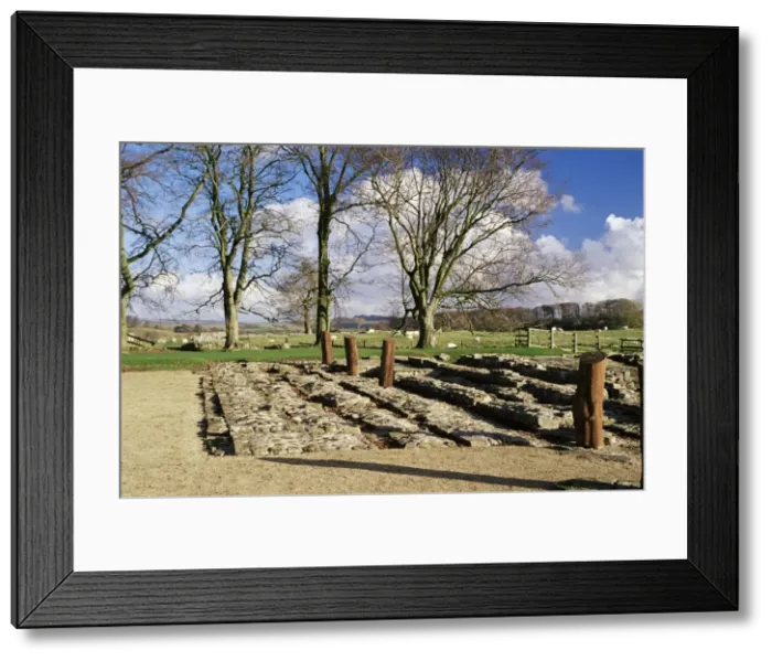 Framed Print : Birdoswald Fort, Roman Wall, Hadrians Wall, UNESCO World Heritage Site Framed Print : Birdoswald Fort, Roman Wall, Hadrians Wall, UNESCO World Heritage Site