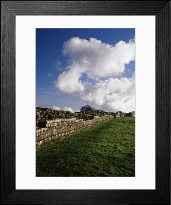 Framed Print : Roman Wall, Hadrians Wall, UNESCO World Heritage Site, Birdoswald Framed Print : Roman Wall, Hadrians Wall, UNESCO World Heritage Site, Birdoswald