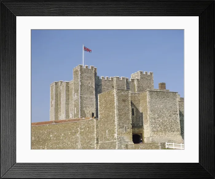 Framed Print : Dover Castle, Dover, Kent, England, UK Framed Print : Dover Castle, Dover, Kent, England, UK