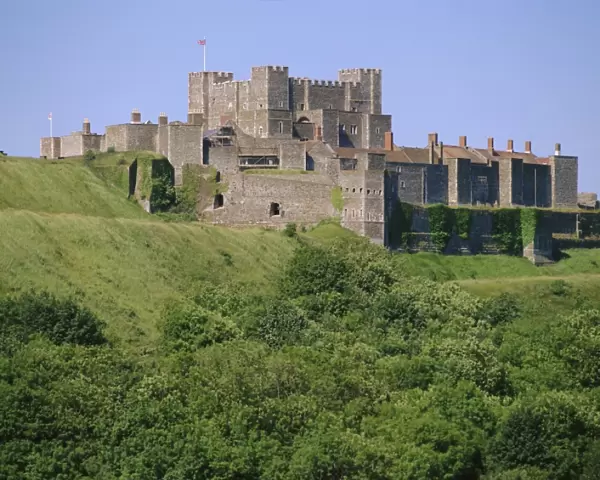 Dover Castle, Dover, Kent, England, UK, Europe