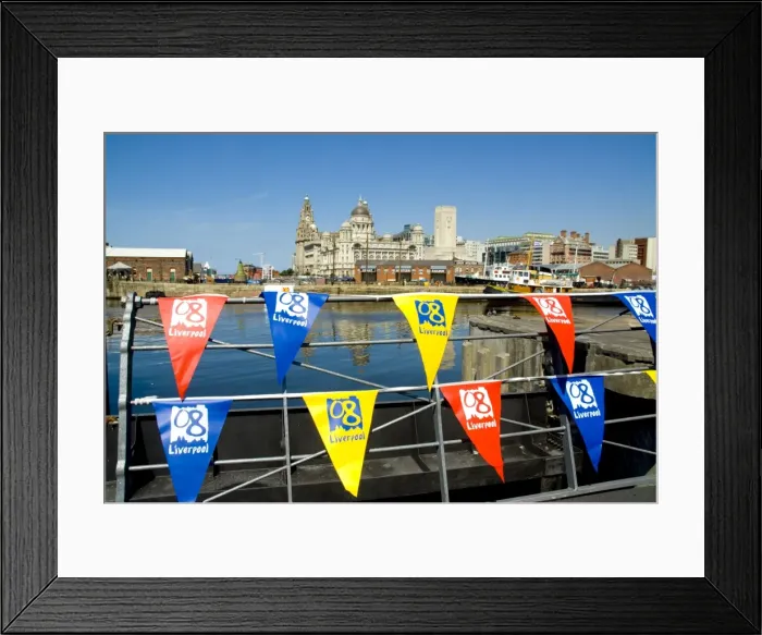 Framed Print : Skyline and docks, Liverpool, Merseyside, England, United Kingdom, Europe Framed Print : Skyline and docks, Liverpool, Merseyside, England, United Kingdom, Europe