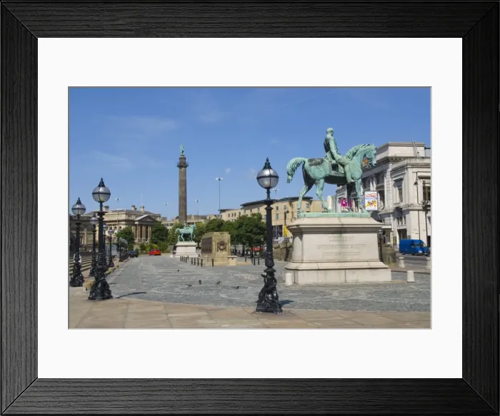 Framed Print : Prince Albert statue, Liverpool, Merseyside, England, United Kingdom, Europe Framed Print : Prince Albert statue, Liverpool, Merseyside, England, United Kingdom, Europe