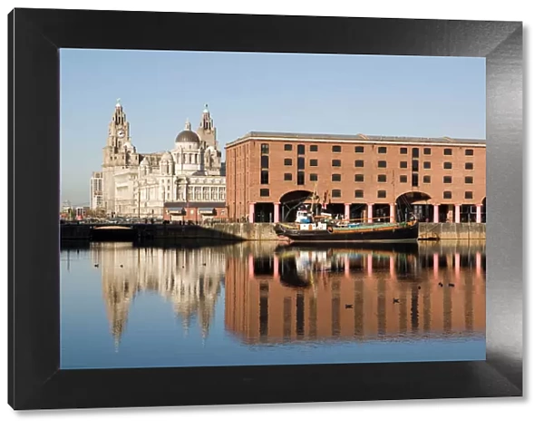 Albert Docks, Royal Liver Building, Cunard Building, Mersey Docks and Harbour Board
