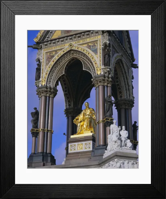 Framed Print : Statue of Prince Albert, consort of Queen Victoria, the Albert Memorial Framed Print : Statue of Prince Albert, consort of Queen Victoria, the Albert Memorial