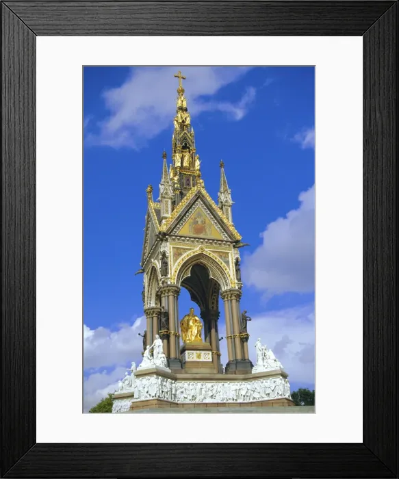 Framed Print : The Albert Memorial, Kensington Gardens, London, England, UK Framed Print : The Albert Memorial, Kensington Gardens, London, England, UK