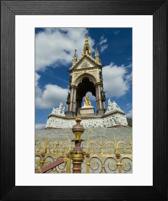 Framed Print : Albert Memorial, South Kensington, London, England, United Kingdom, Europe Framed Print : Albert Memorial, South Kensington, London, England, United Kingdom, Europe