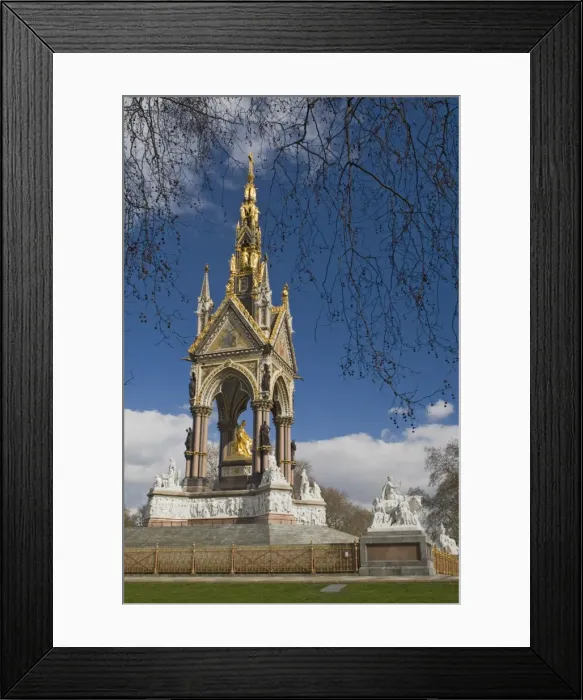 Framed Print : The Albert Memorial, Kensington Gardens, London, England, United Kingdom, Europe Framed Print : The Albert Memorial, Kensington Gardens, London, England, United Kingdom, Europe