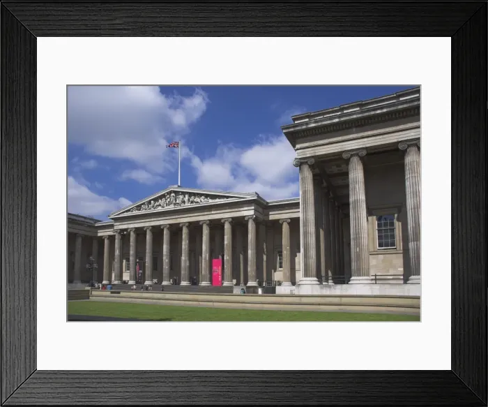 Framed Print : British Museum, London, England, United Kingdom, Europe Framed Print : British Museum, London, England, United Kingdom, Europe