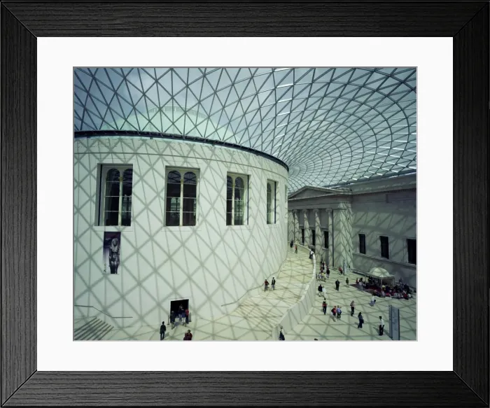 Framed Print : The Great Court, British Museum, England, United Kingdom, Europe Framed Print : The Great Court, British Museum, England, United Kingdom, Europe