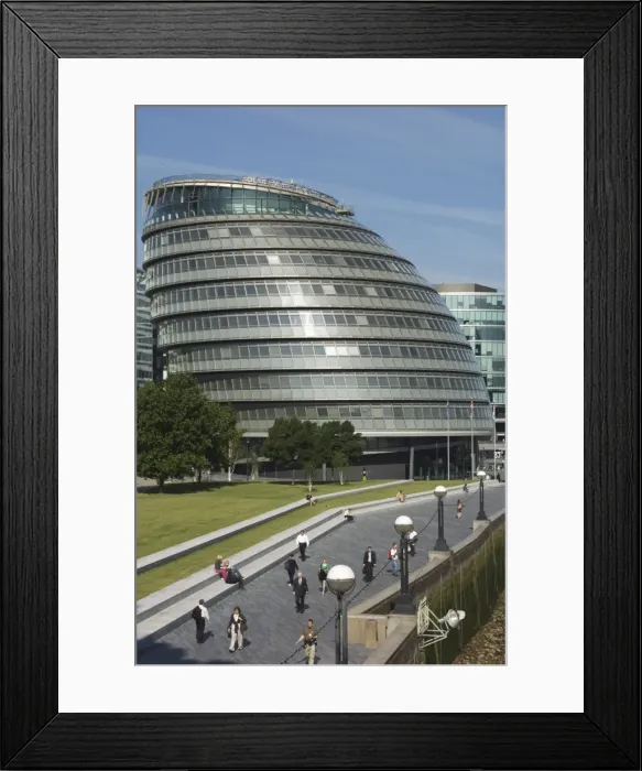 Framed Print : City Hall on the South Bank of the River Thames, London, England, United Kingdom, Europe Framed Print : City Hall on the South Bank of the River Thames, London, England, United Kingdom, Europe