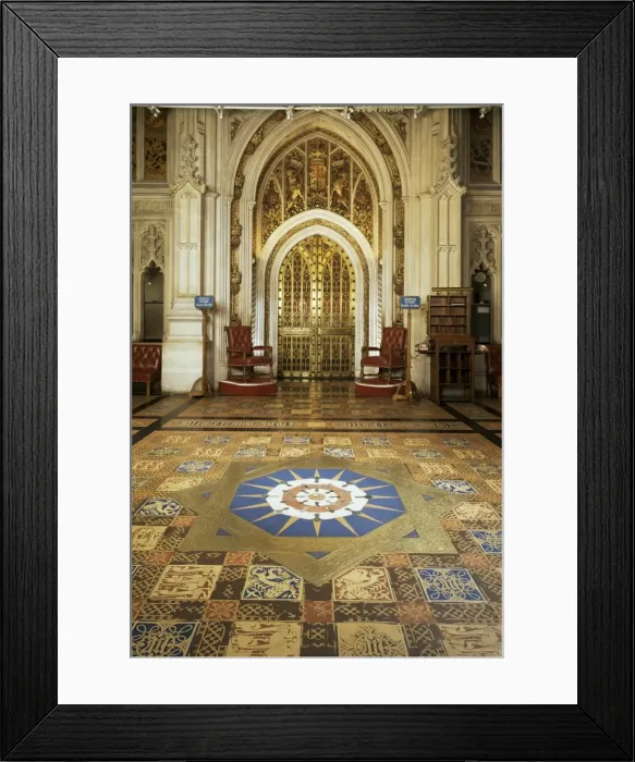 Framed Print : Peers lobby, House of Lords, Houses of Parliament, Westminster, London Framed Print : Peers lobby, House of Lords, Houses of Parliament, Westminster, London