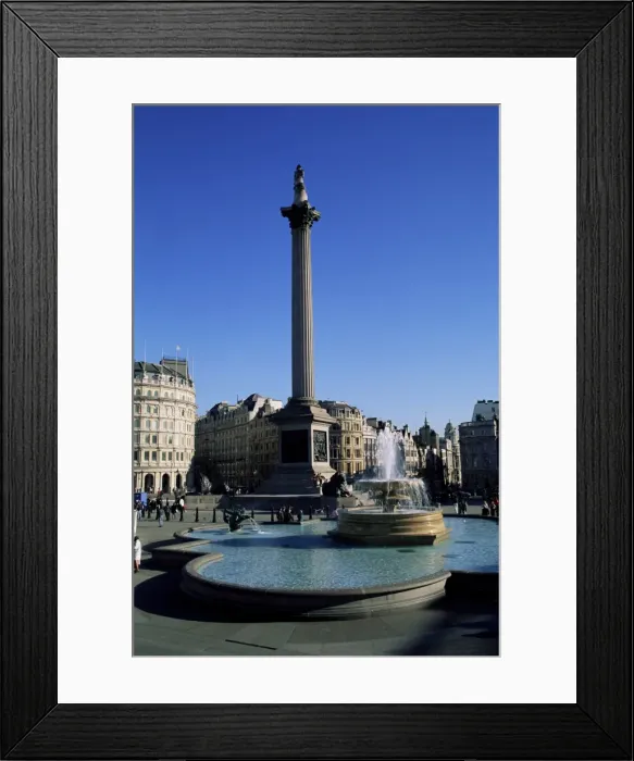 Framed Print : Trafalgar Square, London, England, United Kingdom, Europe Framed Print : Trafalgar Square, London, England, United Kingdom, Europe