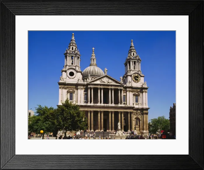 Framed Print : St Pauls Cathedral, London, England, UK Framed Print : St Pauls Cathedral, London, England, UK