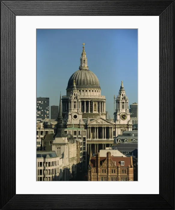 Framed Print : St. Pauls Cathedral, London, England, United Kingdom, europe Framed Print : St. Pauls Cathedral, London, England, United Kingdom, europe
