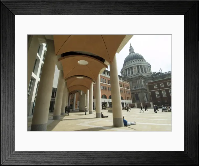 Framed Print : Paternoster Square, near St. Pauls Cathedral, the City, London, England Framed Print : Paternoster Square, near St. Pauls Cathedral, the City, London, England