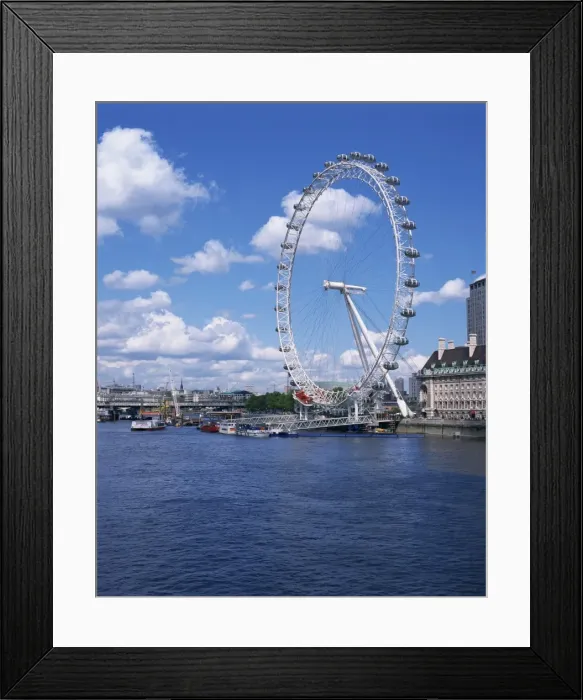 Framed Print : London Eye, London, England, United Kingdom, Europe Framed Print : London Eye, London, England, United Kingdom, Europe