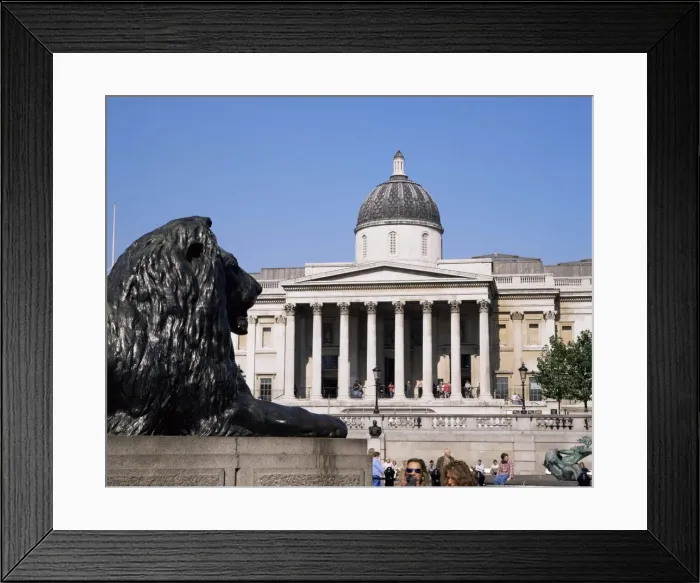 Framed Print : The National Gallery, Trafalgar Square, London, England, United Kingdom, Europe Framed Print : The National Gallery, Trafalgar Square, London, England, United Kingdom, Europe