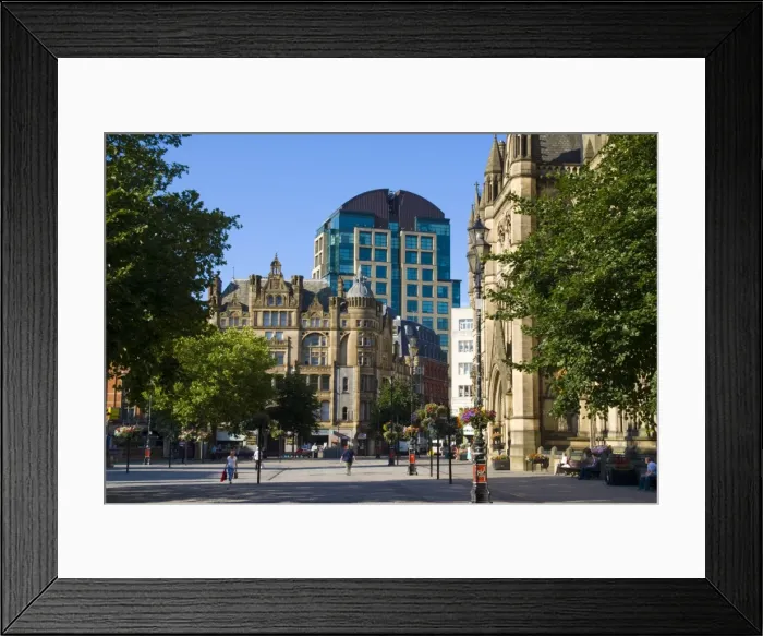Framed Print : Albert Square, Manchester, England, United Kingdom, Europe Framed Print : Albert Square, Manchester, England, United Kingdom, Europe