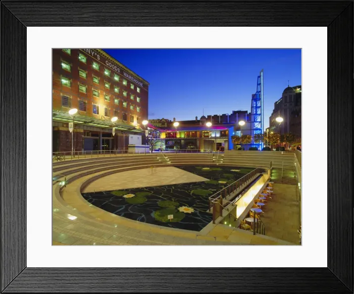 Framed Print : Great Northern Warehouse Development, Manchester, England