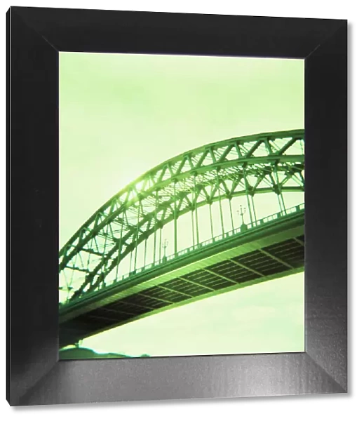 Arched bridge over River Tyne, Newcastle upon Tyne, Tyne and Wear, England