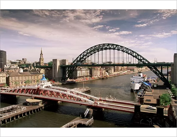Bridges across the River Tyne, Newcastle-upon-Tyne, Tyne and Wear, England