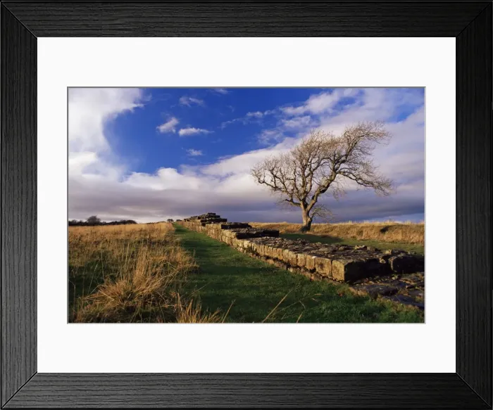 Framed Print : Black Carts, Roman Wall, Hadrians Wall, UNESCO World Heritage Site Framed Print : Black Carts, Roman Wall, Hadrians Wall, UNESCO World Heritage Site