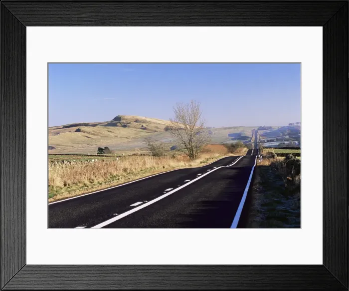 Framed Print : Roman Road, Sunny Rigg to east, Northumberland (Northumbria), England, United Kingdom Framed Print : Roman Road, Sunny Rigg to east, Northumberland (Northumbria), England, United Kingdom