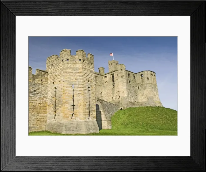 Framed Print : Warkworth Castle, Northumbria, England, United Kingdom, Europe Framed Print : Warkworth Castle, Northumbria, England, United Kingdom, Europe