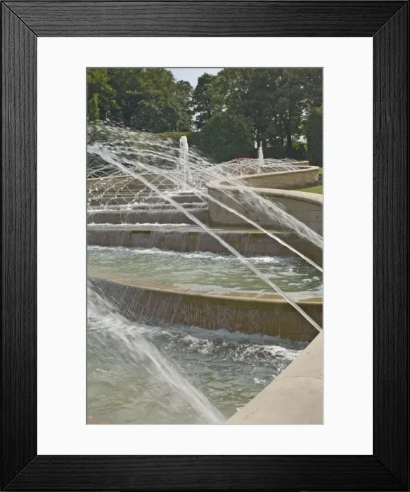 Framed Print : The fountains, Alnwick Gardens, Alnwick Castle, Northumbria, England, United Kingdom Framed Print : The fountains, Alnwick Gardens, Alnwick Castle, Northumbria, England, United Kingdom