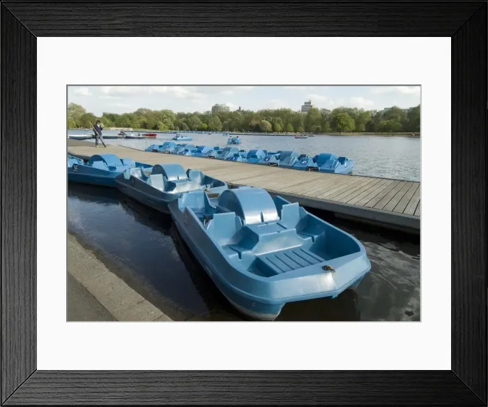 Framed Print : Pedaloes, Serpentine, Hyde Park, London, England, United Kingdom, Europe Framed Print : Pedaloes, Serpentine, Hyde Park, London, England, United Kingdom, Europe