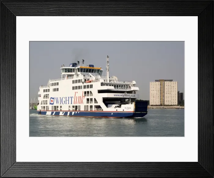 Framed Print : Isle of Wight ferry at Portsmouth, Hampshire, England, United Kingdom, Europe Framed Print : Isle of Wight ferry at Portsmouth, Hampshire, England, United Kingdom, Europe