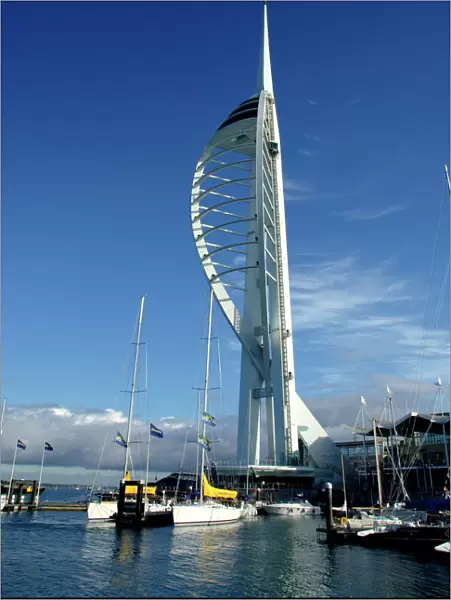 Spinnaker Tower, Portsmouth, Hampshire, England, United Kingdom, Europe