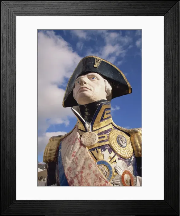 Framed Print : Bust of Lord Nelson, Portsmouth Dockyard, Hampshire, England, United Kingdom, Europe Framed Print : Bust of Lord Nelson, Portsmouth Dockyard, Hampshire, England, United Kingdom, Europe
