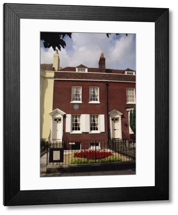 Framed Print : Birthplace of Charles Dickens, Portsmouth, Hampshire, England, United Kingdom, Europe