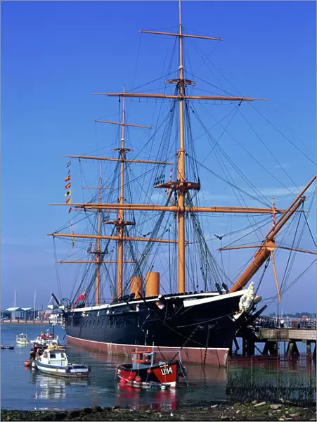 HMS Warrior, Portsmouth, Hampshire, England, United Kingdom, Europe