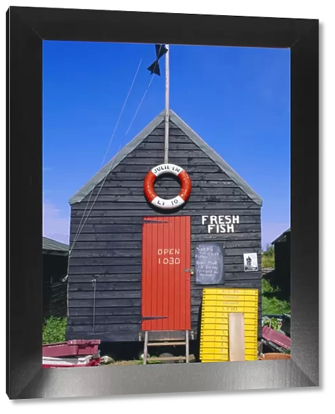Fishermans hut, Southwold, Suffolk, England, UK