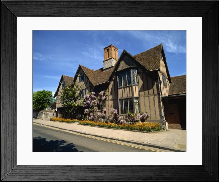 Framed Print : Halls Croft, Stratford-on-Avon, Warwickshire, England, United Kingdom, Europe Framed Print : Halls Croft, Stratford-on-Avon, Warwickshire, England, United Kingdom, Europe
