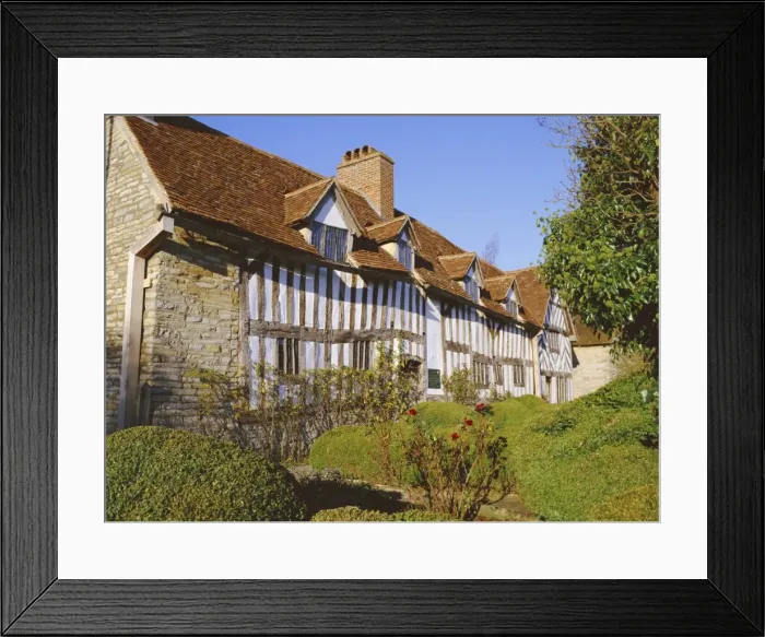Framed Print : Mary Ardens cottage, birthplace of Shakespeares mother, Shottery Framed Print : Mary Ardens cottage, birthplace of Shakespeares mother, Shottery