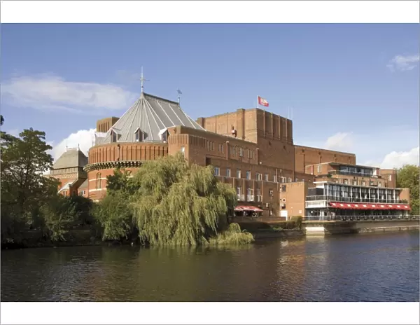 Shakespeare Memorial Theatre, home of the Royal Shakepeare Company, Stratford upon Avon