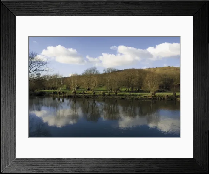 Framed Print : River Avon, Welford on Avon, Warwickshire, England, United Kingdom, Europe Framed Print : River Avon, Welford on Avon, Warwickshire, England, United Kingdom, Europe